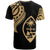 Guam Custom T Shirt Guam Tatau Gold Patterns - Polynesian Pride