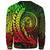 Hawaii Sweatshirt - Wings Style Reggae Color - Polynesian Pride