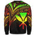 Hawaii Kanaka Maoli Sweatshirt - Cross Style Reggae Color - Polynesian Pride