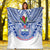 Samoa Rugby Premium Blanket Manu Samoa 7s Ginger White Polynesian LT14 - Polynesian Pride