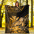 Hawaii Monk Seal Premium Blanket Kakau With Kanaka Gold LT14 Gold - Polynesian Pride