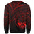 Marshall Islands Sweatshirt - Cross Style Red Color - Polynesian Pride