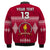 (Custom Text and Number) Beulah College Bomber Jacket Ngatu Pattern Tonga LT13 - Polynesian Pride