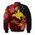 (Custom Personalised) Papua New Guinea Bomber Jacket Bird of Paradise LT13 - Polynesian Pride