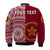 (Custom Personalised) Tonga Eua High School Bomber Jacket Tongan Ngatu Pattern LT14 - Polynesian Pride