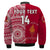 (Custom Text And Number) Beulah Tonga College Bomber Jacket Class Of Year Tongan Ngatu Pattern LT14 - Polynesian Pride