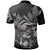 Tonga Polo Shirt Custom Pacific Black Duck With Tropical Flowers - Polynesian Pride