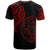 Marshall T Shirt Marshall Tatau Red Patterns With Coat Of Arms - Polynesian Pride