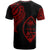 Guam Custom T Shirt Guam Tatau Red Patterns - Polynesian Pride