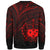 Samoa Sweatshirt - Cross Style Red Color - Polynesian Pride