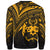 Tonga Sweatshirt - Cross Style Gold Color - Polynesian Pride