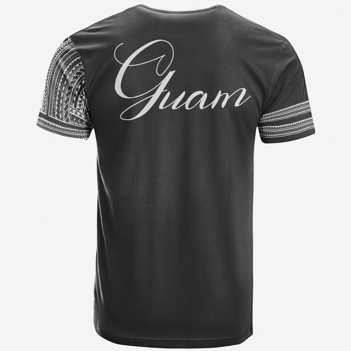 Guam T Shirt Grey Color Simple Style - Polynesian Pride