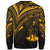 Vanuatu Sweatshirt - Cross Style Gold Color - Polynesian Pride