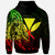 Kanaka Maoli Hoodie Custom Polynesian Pattern Style Reggae Color - Polynesian Pride