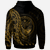 Marshall Islands Hoodie Custom Polynesian Pattern Style Gold Color - Polynesian Pride