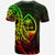 Guam T Shirt Polynesian Pattern Style Reggae Color - Polynesian Pride