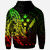 Kosrae Hoodie Custom Polynesian Pattern Style Reggae Color - Polynesian Pride