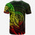 Palau T Shirt Polynesian Pattern Style Reggae Color - Polynesian Pride