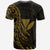 Kanaka T Shirt Polynesian Pattern Style Gold Color - Polynesian Pride