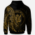 Niue Hoodie Custom Polynesian Pattern Style Gold Color - Polynesian Pride