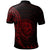 Federated States of Micronesia Polo Shirt Custom Polynesian Pattern Style Red Color - Polynesian Pride