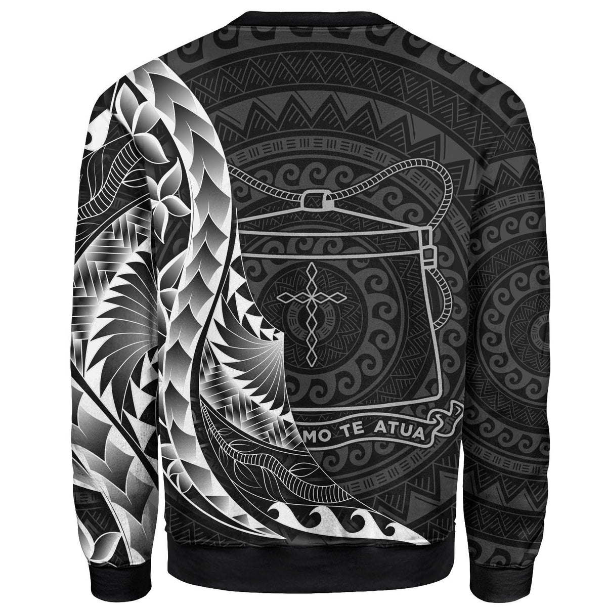 Tokelau Sweatshirt - Polynesian Pattern Style - Polynesian Pride