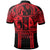 Polo Shirt Polynesian Patterns Maui Tattoo (Red) - Polynesian Pride