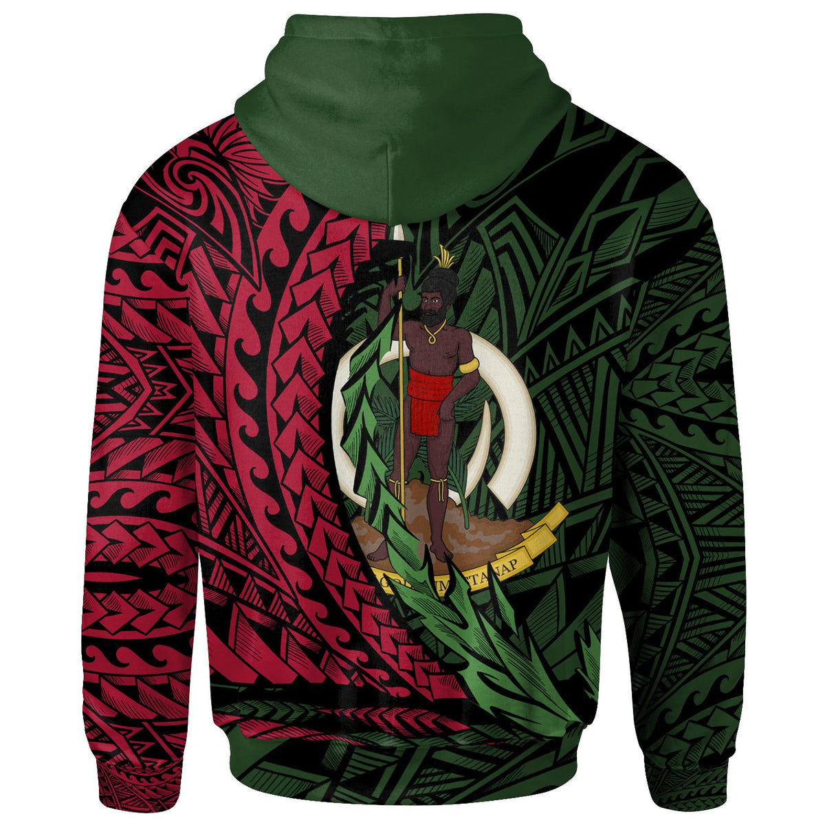 Vanuatu Hoodie Torba Wings Style - Polynesian Pride