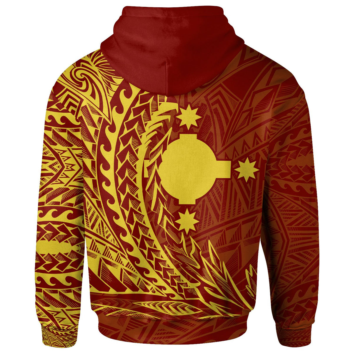 Rotuma Hoodie Oinafa Wings Style - Polynesian Pride