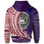 American Samoa Zip Hoodie Vaitogi Wings Style - Polynesian Pride