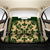 Hawaii Back Car Seat Covers - Hawaiian Quilt Turtle Dance Sea Pattern Back Car Seat Covers One Size Green - Polynesian Pride