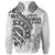 Samoa Zip Hoodie Black Polynesian Patterns Best Samoa Ever - Polynesian Pride