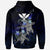 Hawaii Polynesian Hoodie Blue Turtle Couple - Polynesian Pride