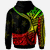 Federated States of Micronesia Hoodie Plumeria Flowers Raggage Version - Polynesian Pride