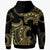 Vanuatu Zip up Hoodie Hammerhead Shark Tribal Pattern - Polynesian Pride