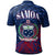 Samoa Polo Shirt Custom Polynesian Patterns With Bamboo - Polynesian Pride