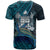 Fiji T Shirt Nadi Seal Fiji With Blue Whale - Polynesian Pride