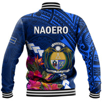 Nauru Coat of Arms Baseball Jacket Polynesian Tropical LT9 - Polynesian Pride