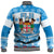 Fiji Masi Tapa Christmas Vibe Baseball Jacket LT9 - Polynesian Pride