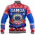 Samoa Tribal Polynesian Christmas Vibe Baseball Jacket LT9 - Polynesian Pride