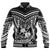 Tonga Coat of Arms Baseball Jacket LT9 Unisex Black - Polynesian Pride