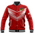 Polynesian Pride Tonga Rugby Tongan Kupesi Ngatu Design Baseball Jacket LT9 Unisex Red - Polynesian Pride