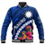 Nauru Independence Day Baseball Jacket Polynesian Tropical LT9 Unisex Blue - Polynesian Pride