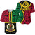 Vanuatu Baseball Jersey Tribal Vanuatu Coat Of Arms Flag Style LT9 Black - Polynesian Pride