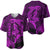 Hawaii Baseball Jersey Shark and Turtle Mix Kakau Purple LT9 Purple - Polynesian Pride