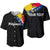 (Custom Personalised) Pilipinas Baseball Jersey Simple Style - Black LT6 Black - Polynesian Pride