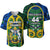 Solomon Islands Independence Day 44th Anniversary Baseball Jersey No.2 LT6 Blue - Polynesian Pride