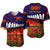 New Zealand Maori ANZAC Baseball Jersey Poppy Vibes - Purple LT8 Purple - Polynesian Pride