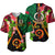 (Custom Personalised) Vanuatu Baseball Jersey Independence Be Proud Vanuatu Flag LT8 Black - Polynesian Pride