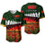 New Zealand Maori ANZAC Baseball Jersey Poppy Vibes - Green LT8 Green - Polynesian Pride